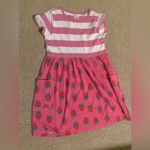 Hanna Anderson strawberry dress size 8